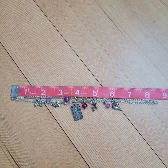 Handmade silver fortune tarot charm necklace witchy‎ boho spiritua whimsigoth - Picture 7 of 8